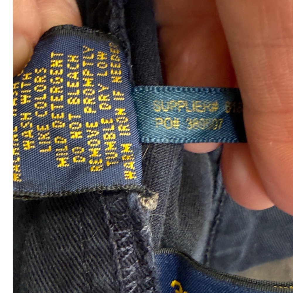 Polo Ralph Lauren Men's Navy Blue jeans Pants Straight Fit Size 36x29 preppy - Picture 6 of 11